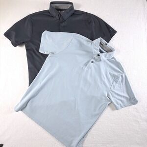 Twillory Polo Shirts Men's Medium Performance Bundle Athleisure Stretch Lot of 2